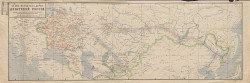 Схема железных дорог Азиатской России. Издание 1914 года