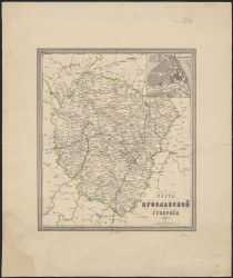 Карта Ярославской губернии