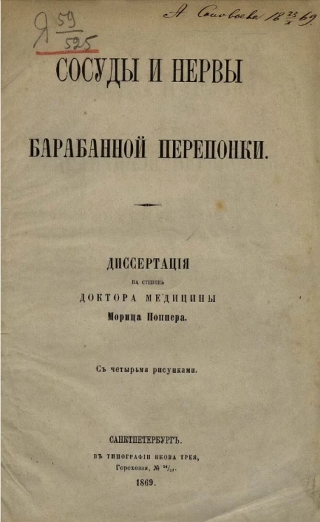 Сосуды и нервы барабанной перепонки