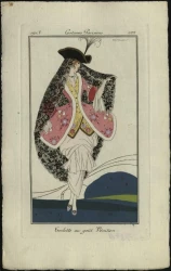 Costumes Parisiens, 1913, 122. Toilette au goût Vénitien