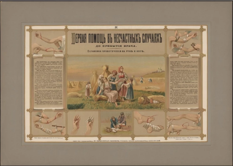 Первая помощь в несчастных случаях до прибытия врача. IV. Остановка кровотечения на руке и ноге