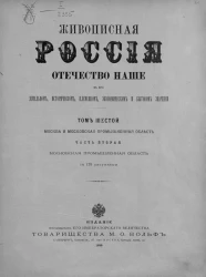 Живописная Россия. Отечество наше в его земельном, историческом, племенном, экономическом и бытовом значении. Том 6. Часть 2. Москва и Московская промышленная область