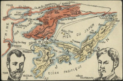 Русско-японская война. Карта. Открытое письмо