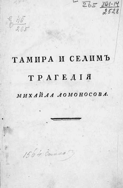 Тамира и Селим. Трагедия