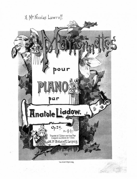 Marionnettes pour piano. Op. 29