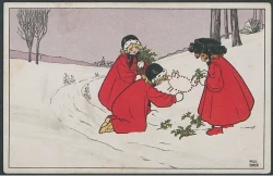 С Рождеством Христовым. Открытое письмо. Вариант 11