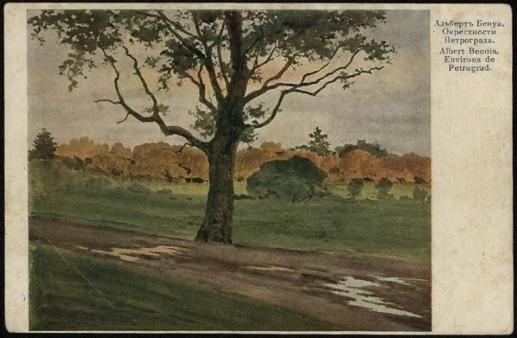 Окрестности Петрограда. Открытое письмо