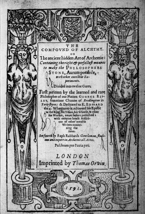 The compound of alchymy