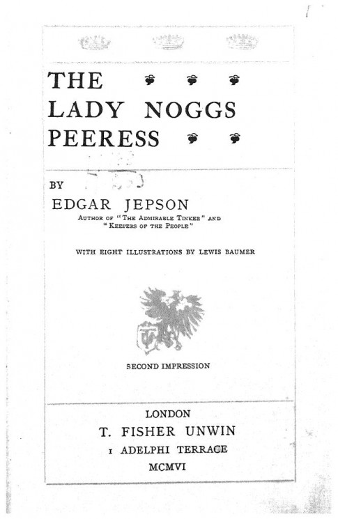 The Lady Noggs, Peeress