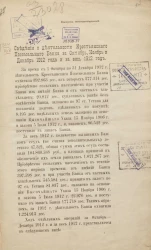 Сведения о деятельности Крестьянского поземельного банка за октябрь, ноябрь и декабрь 1912 года и за весь 1912 год. Выпуск 16