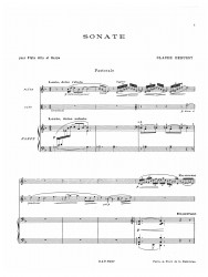 Sonate pour flute, alto et harpe