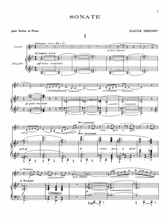 Sonate pour Violon et Piano