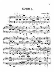 Pianoforte-Werke zu zwei Händen. Drei Capricen. Op. 21