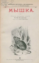 Библиотека для детей и для юношества. Мышка