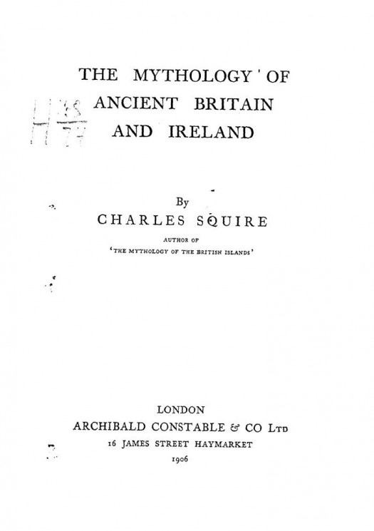 The mythology of Ancient Britain and Ireland