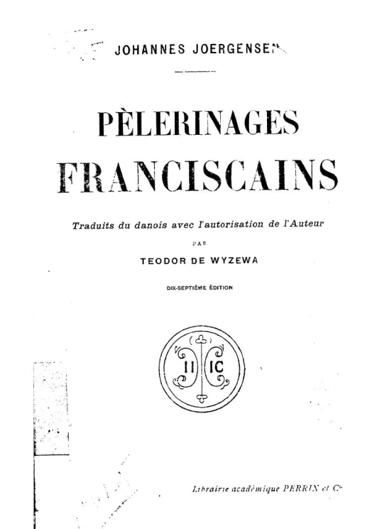 Pelerinages franciscains