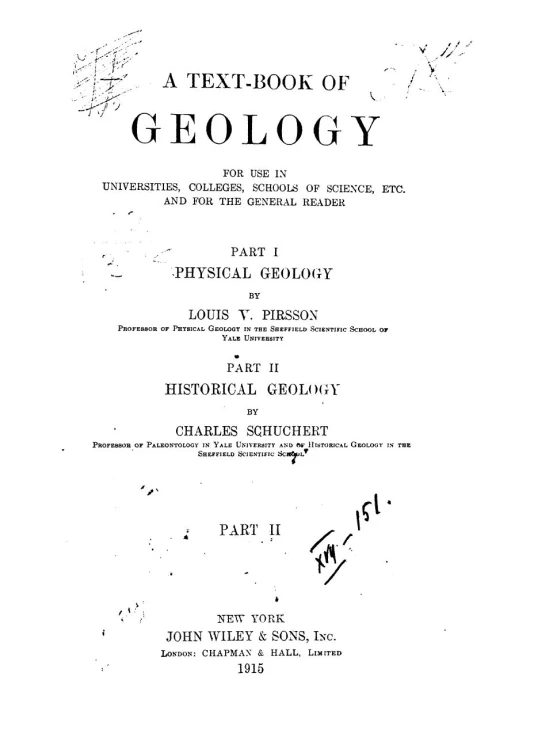 A text-book of geology. Part 2. Historical geology