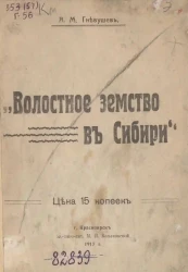 Волостное земство в Сибири