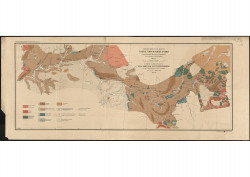 Геологическая карта части Киргизской степи (уезды Атбасарский, Акмолинский и Павлодарский)