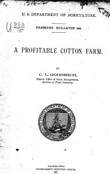 A profitable cotton farm
