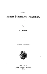 Ueber Robert Schumanns Krankheit