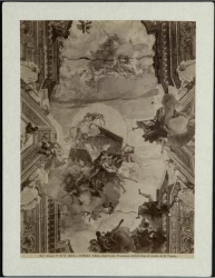 Venezia. Chiesa degli Scalzi. Traslazione della S. Casa di Loreto (G.B. Tiepolo)