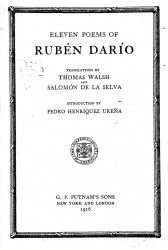 Eleven poems of Ruben Dario