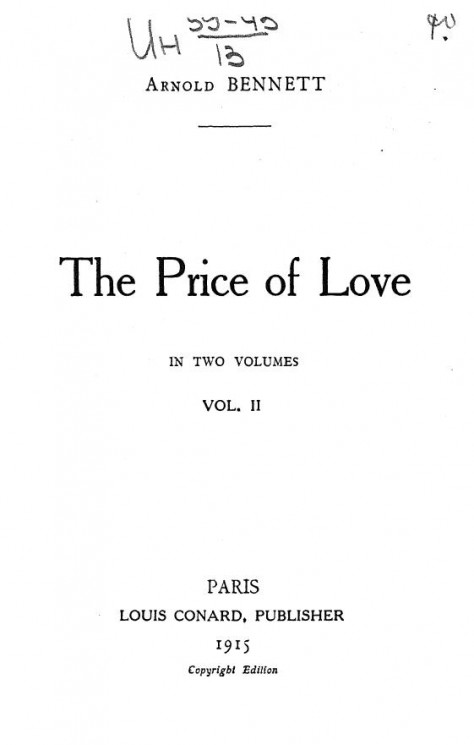 Standart collection of British and American authors. Vol. 8. The price of love. Vol. 2