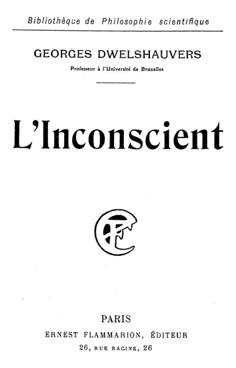 L'inconscient