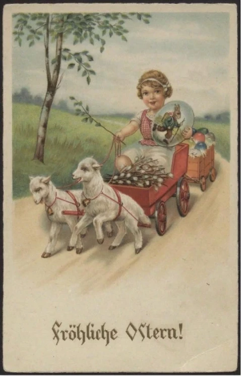Fröhliche Ostern! Вариант 1