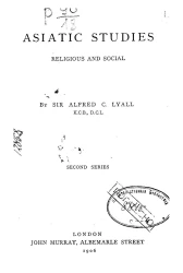 Asiatic studies. Religious and social. Second series