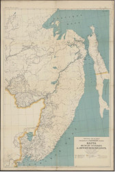 Карта местностей тяготеющих к Амурской железной дороге