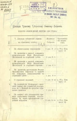 Доклады Тульскому губернскому земскому собранию. 37-й очередной сессии 1901 года, № 1-8, 17