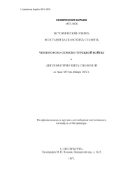 Славянская борьба, 1875-1876. Исторический очерк восстания балканских славян, Черногорско-сербско-турецкой войны и дипломатических сношений с 1 июля 1875 по январь 1877 года
