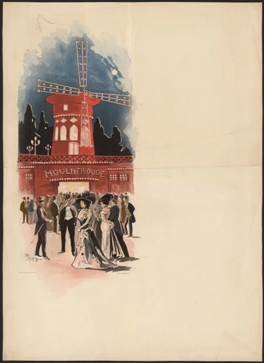 Бал. Moulin Rouge