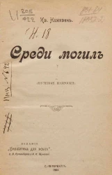 Среди могил. Путевые наброски
