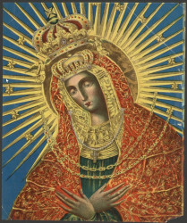 Изображение Виленской-Остробрамской иконы Божией Матери