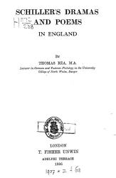 Schiller's dramas and poems in England