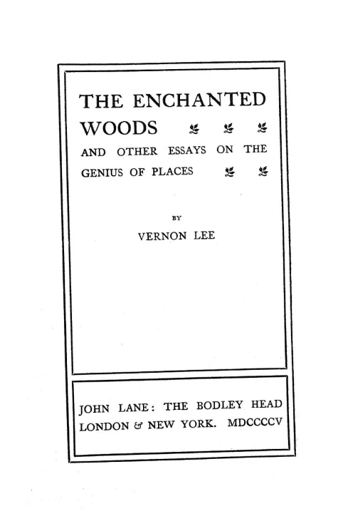 The enchanted woods and other essays on the genius of places