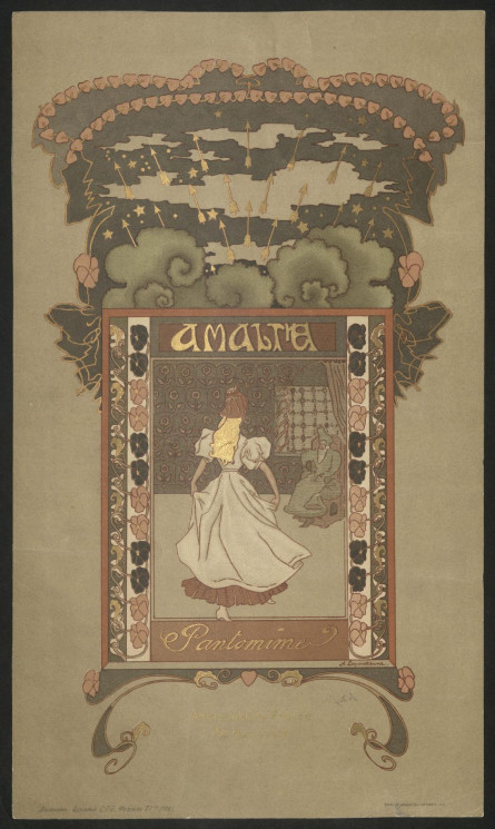 Амальгия. Pantomime. Ambassade France 3/16 Mars 1902