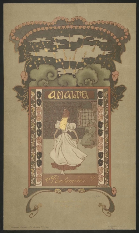 Амальгия. Pantomime. Ambassade France 3/16 Mars 1902