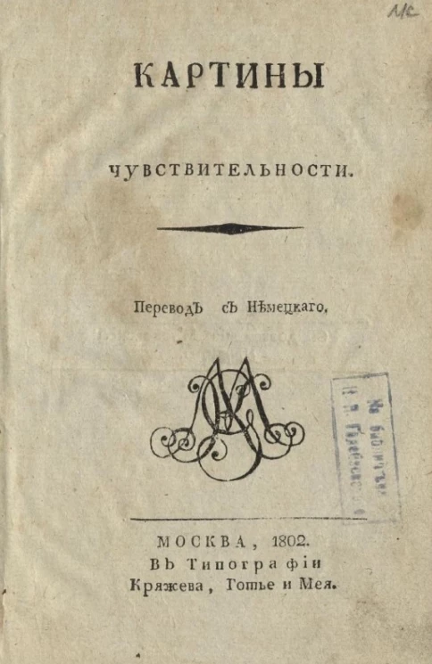 Картины чувствительности