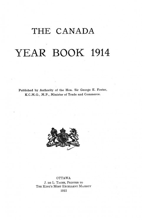 The Canada year book 1914