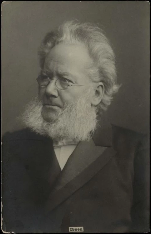 Ibsen. Фотооткрытка
