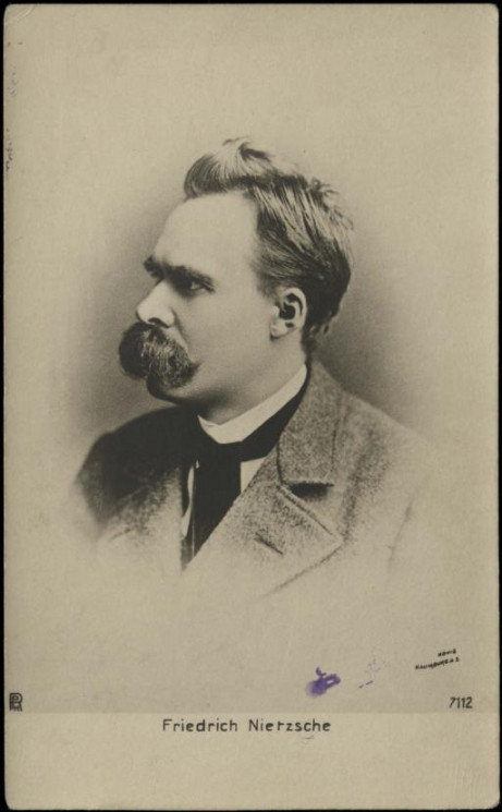 Friedrich Nietzsche. Фотооткрытка