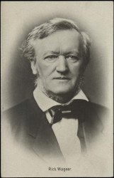 Richard Wagner. Фотооткрытка