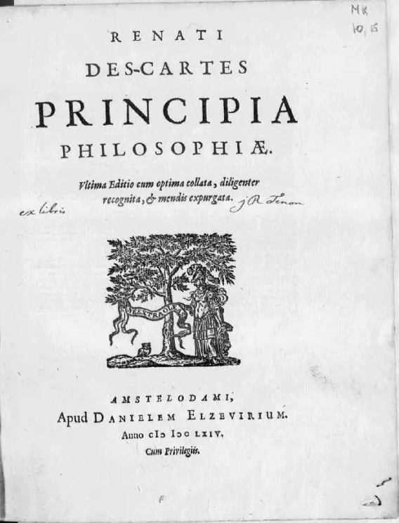Renati Des-Cartes Opera philosophica
