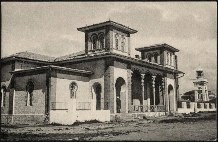 Анапа. Санаторий имени Ильича. Открытое письмо