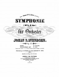 Symphonie (No. 2 B dur) für Orchester. Op. 15