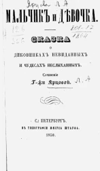 Мальчик и девочка. Сказка о диковинках невиданных и чудесах неслыханных